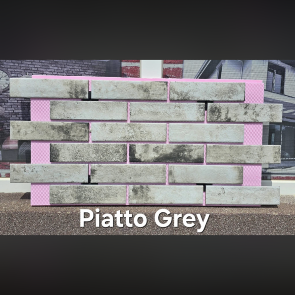 Panouri termoizolante Clinker Piatto Grey