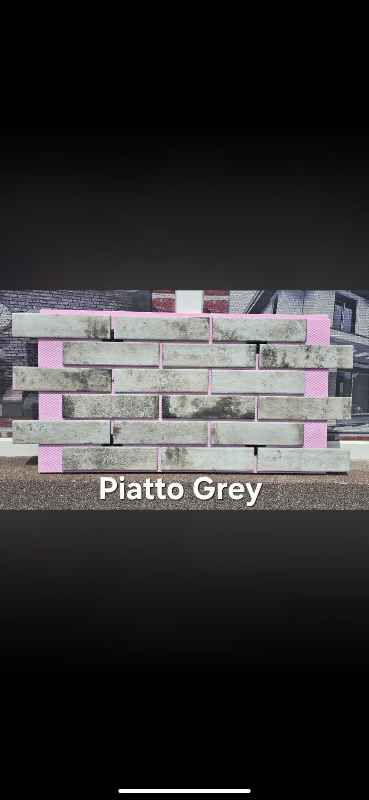 Piatto grey